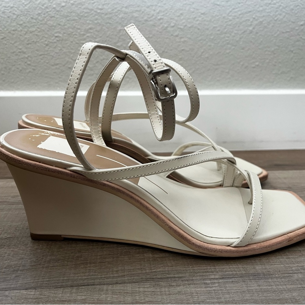 Dolce Vita White Strappy Sandals